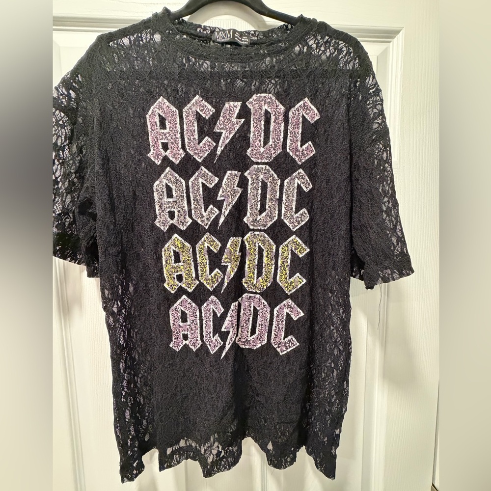 MXM Black Lace Top